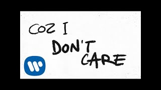 Ed Sheeran & Justin Bieber - I Don't Care [ Lyric ]