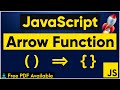 Arrow Function JavaScript in Easiest way | Es6 JavaScript