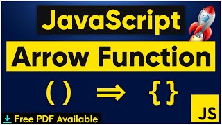 Arrow Function JavaScript in Easiest way | Es6 JavaScript