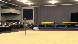 Audrey Whitaker - Hoop - 2012 Sr Rhythmic Nationals - Day 1