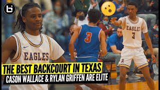 The Best Backcourt In Texas VS Rival School!