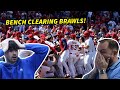 MLB: Bench-Clearing Brawls! Part 2 | British Father and Son Reacts!