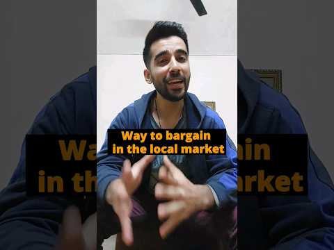 How to Bargain at Local Market #hacks #trend #manasrekhi #creator #youtube #bargain #likes