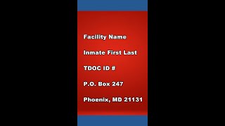 TDOC makes changes to inmate mail system