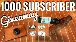 1000 Subscriber Giveaway - Thank you!