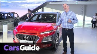 Hyundai Kona 2017 SUV revealed and reviewed: quick first drive video