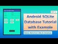 Delete Data From SQLite Database in Android,part-6,#95