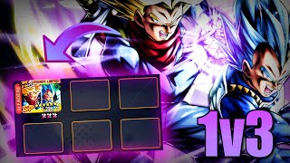 Can LF Trunks and Vegeta 1v3 ANYONE In PvP??? (Dragon Ball LEGENDS)