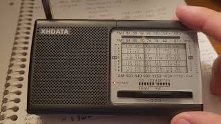 XHDATA D219 Shortwave Radio Reception test: Side by side with a C. Crane Skywave SSB2 using CRI