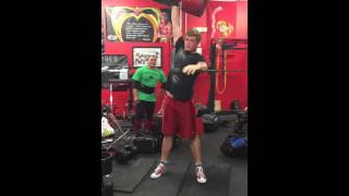 15 yo strongman/thrower training