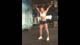 Super Strong Women Workout Motivation | Crossfit Athlete #shorts