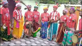 Dasain Sereing programme in Jamda Block , santhali tribel dance