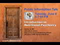 Introduction to Nutritional Psychiatry