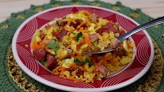 This crunchy farofa will be a hit this Christmas