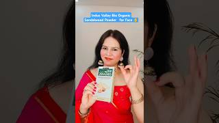 Indus Valley Bio Organic Sandalwood Powder for Face Pack#shorts#shortsvideo#shortfeed#facepack#viral