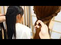 【簡単】子供ヘアアレンジ【美女と野獣】ベル【ディズニー】