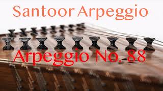 Santoor Arpeggio Practice No  88