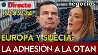 DIRECTO: Europa se reúne con Suecia: ¿cómo afectará su adhesión a la OTAN en plena guerra?