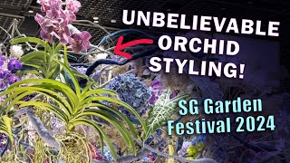 Jaw-dropping Floral Displays and Orchids Galore @ Singapore Garden Festival 2024