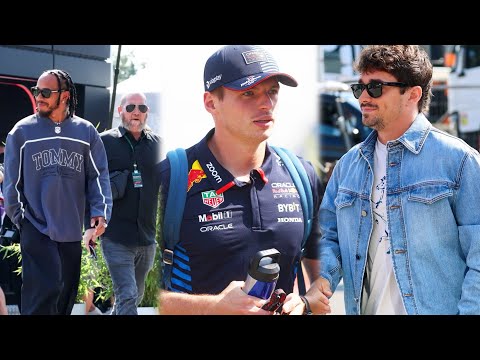 Lewis Hamilton arrives in Monza with bodyguards | F1 drivers arrive on day two | Paddock BTS