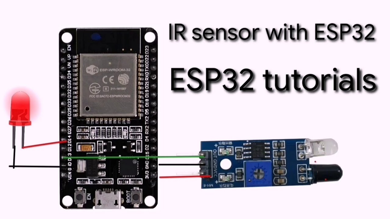 Esp32 Infrared Obstacle Avoidance Sensor Esp32 Tutorial 45 Off