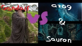 The Hobbit - Gandalf vs Sauron \u0026 Azog