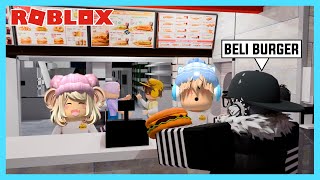 Aku Dan Adiku Membuat Restaurant Burger Paling Laris Di Roblox Brookhaven ft @Shasyaalala