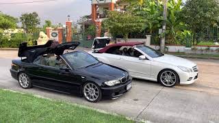 BMW E46 Convertible VS BENZ W207 Cabriolet