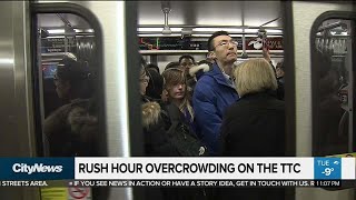 TTC report shows extent of rush hour overcrowding