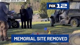 ‘Shameful’: Memorial removed from twice-sold Portland burial plot following judge’s ruling