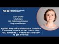 Applied Research Collaboration Yorkshire & Humber; what is an ARC?