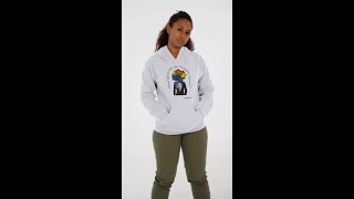 Rainbow Flag LGBTQIA+ Affirmation Hoodie Unisex Size | Head Full Of Roses Gay Thoughts, and You.