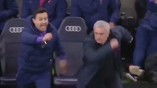 José Mourinho's reaction when he discovered Sterling was already booked