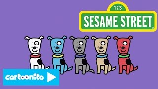 Sesame Street | Five Dogs, Five Bones | Cartoonito