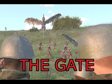 The GATE! The Japanese Defense Force makes a Bridgehead! Full video in Description!