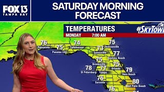 Tampa weather | Saturday morning forecast