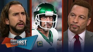 FIRST THING FIRST | Nick Wright reacts to Jets GM provides amazing Aaron Rodgers