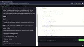Hackerrank Problem: Angry Professor