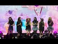 stayc ‘bubble’ encore u0026 goodbye teenfresh in chicago 스테이씨 231013 4k60