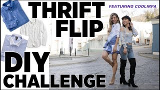 Epic Thrift Flip!! DIY CHALLENGE ft. Coolirpa!! - By Orly Shani