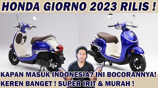 Honda Giorno 2023 Rilis! Kapan Masuk Indonesia? Ini Bocoran²nya!