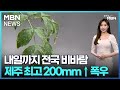 [날씨]내일까지 전국 비바람…제주 최고 200mm↑폭우[굿모닝 MBN]