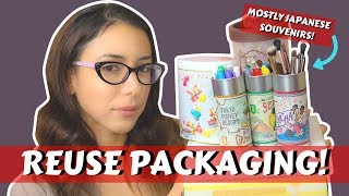 How to Reuse Packaging for Storage & Organization! | Japanese Souvenir Packaging