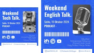 📹Weekend English Talk (WET) 📢 & 📹Weekend Tech Talk (WTT)💻