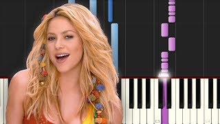 Waka Waka / Shakira / Piano Tutorial