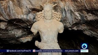 Iran Shapur I ancient cave, Kazeroun county غار باستاني شاپور يكم ساساني ايران