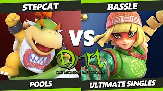 DAT MM 346 - StepCat (Bowser Jr.) Vs. Bassle (Min Min) Smash Ultimate - SSBU