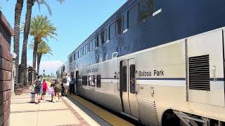 CDTX 6907 WB: Fullerton Station Track 1, Fullerton, CA