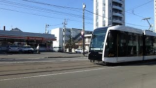 ビデオで見る札幌ウォーキングコース　市電沿線（中央区）　2014/11/05