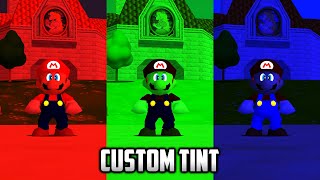 ⭐ Super Mario 64 PC Port - Custom Tint v1.1